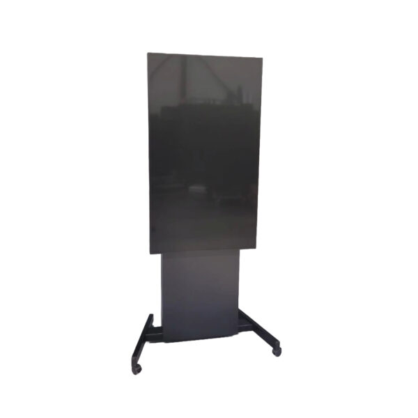 Refurbished LG 55 inch High Brightness reclame monitor op trolley set