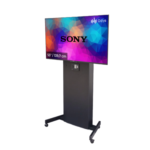 Refurbished Sony 55 inch monitor op trolley set