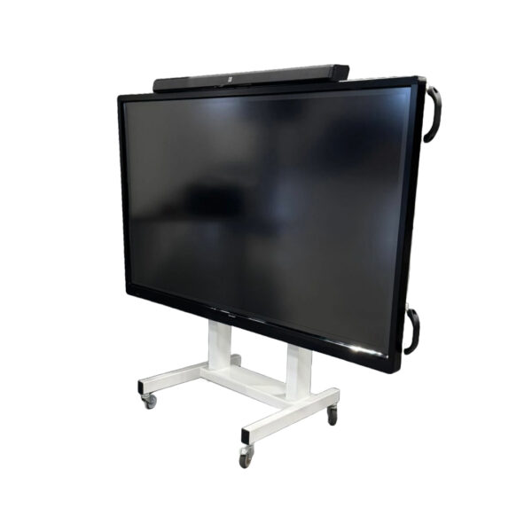 Huur Sharp 70 inch touchscreen elektrische trolley set - Afbeelding 3